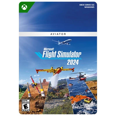 Microsoft Flight Simulator 2024 Aviator Edition (Xbox Series X|S/Windows) - Téléchargement numérique