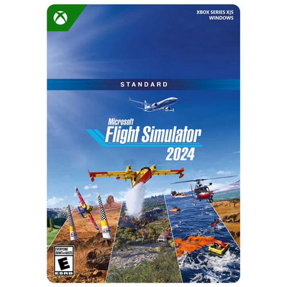 Microsoft Flight Simulator 2024 Standard Edition (Xbox Series X|S/Windows) - Téléchargement numérique