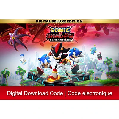 Sonic x Shadows Generations Digital Deluxe Edition (Switch) - Téléchargement numérique