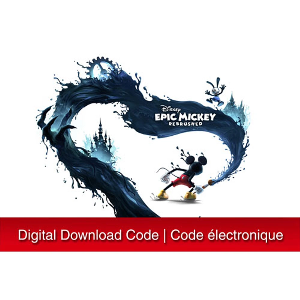 Disney Epic Mickey: Rebrushed (Switch) - Téléchargement numérique