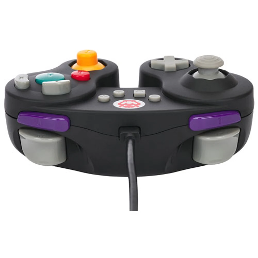 Manette avec fil de style GameCube de PowerA pour Nintendo Switch - Bowser