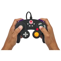 Manette avec fil de style GameCube de PowerA pour Nintendo Switch - Bowser