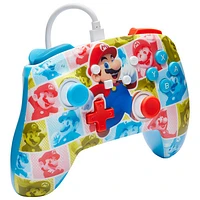 PowerA Enhanced Wired Controller for Nintendo Switch - Mario Hero Reel