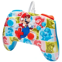 PowerA Enhanced Wired Controller for Nintendo Switch - Mario Hero Reel