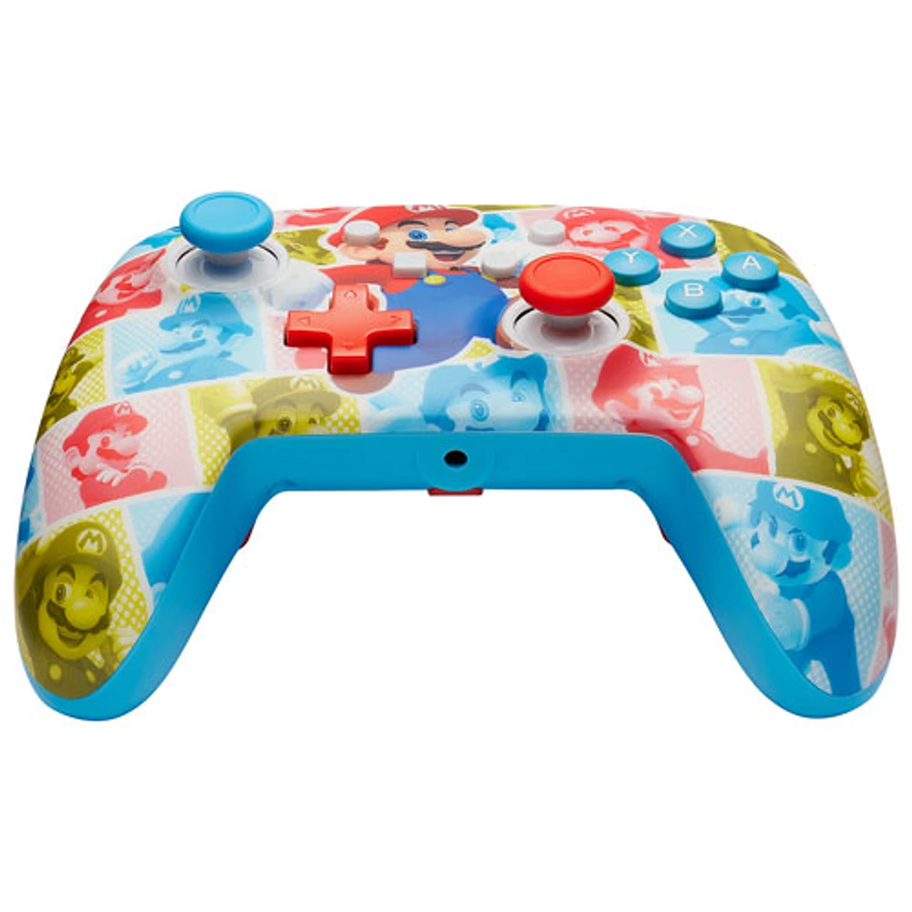 PowerA Enhanced Wired Controller for Nintendo Switch - Mario Hero Reel
