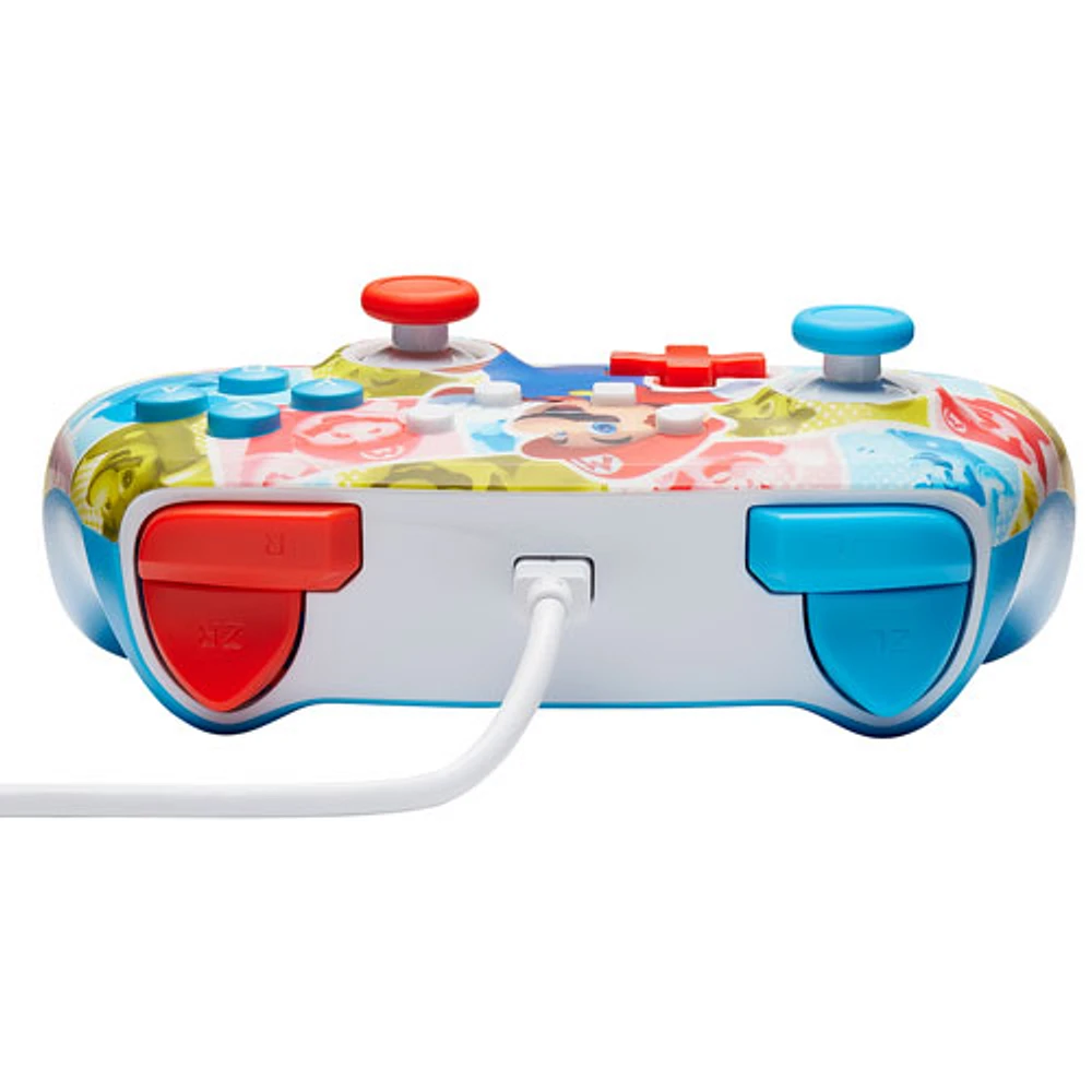 PowerA Enhanced Wired Controller for Nintendo Switch - Mario Hero Reel