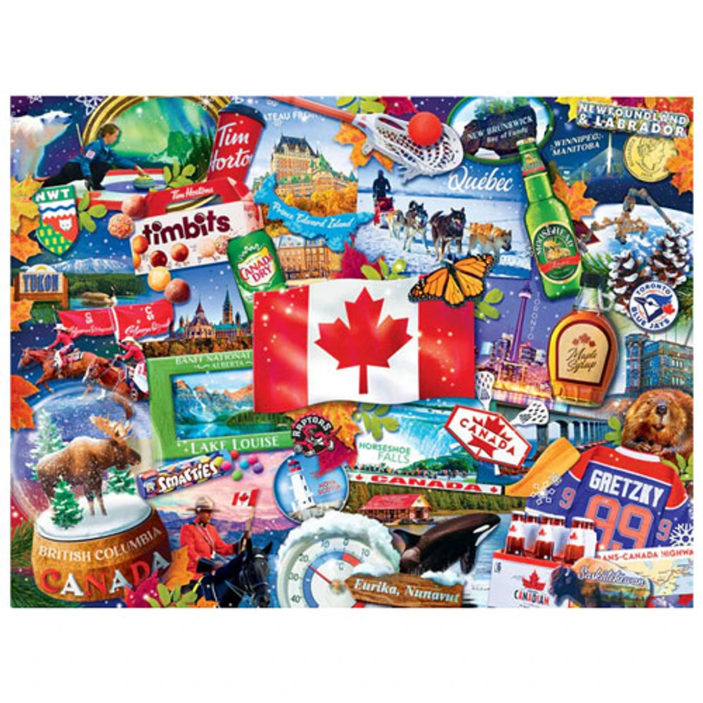 Greetings From Canada Jigsaw Puzzle - 550 Pieces