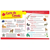 Carte du Canada : casse-tête de plancher géant - 36 pièces