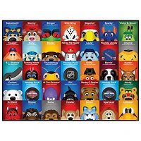 NHL: Mascots Jigsaw Puzzle - 100 Pieces