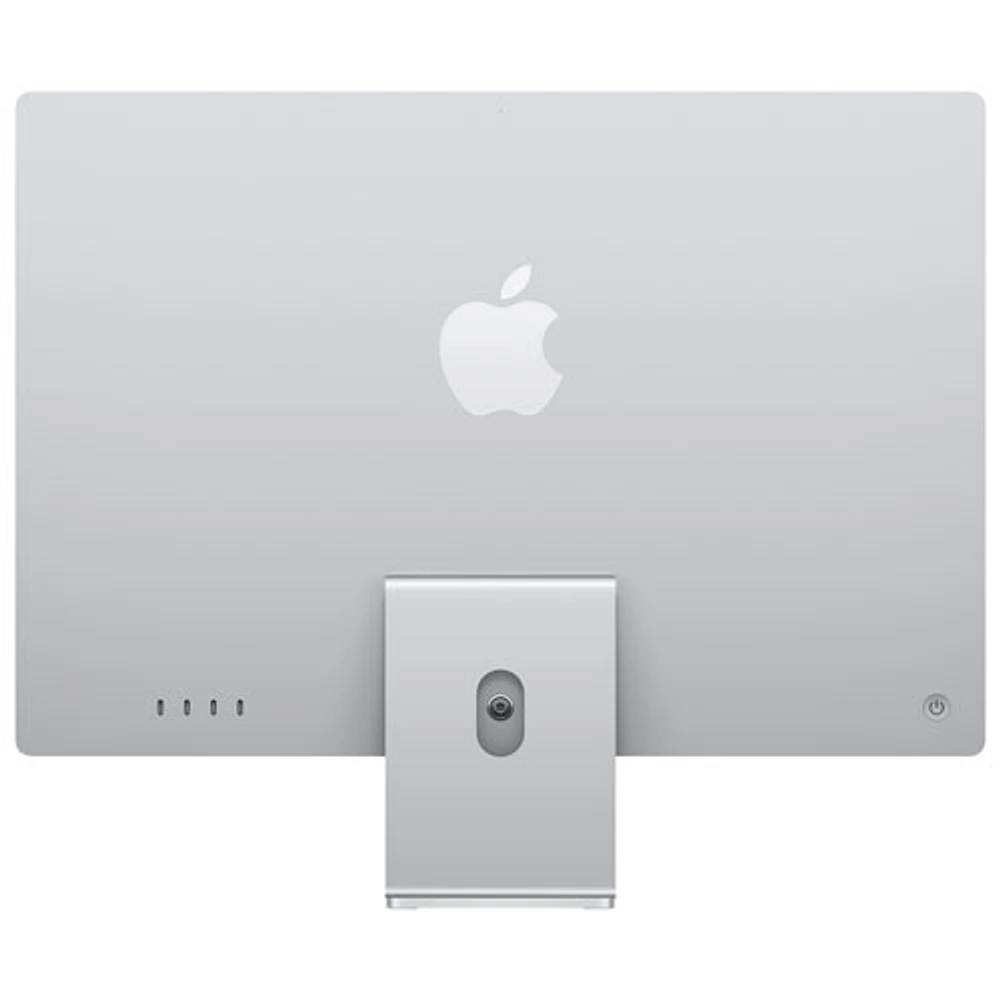 iMac de 24 po d'Apple (automne 2024) - Argenté (puce M4 d'Apple/processeur graphique coeurs/RAM 24 Go/SSD Go