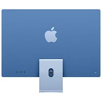 iMac de 24 po d'Apple (automne 2024) - Bleu (puce M4 d'Apple/processeur graphique coeurs/RAM 24 Go/SSD Go