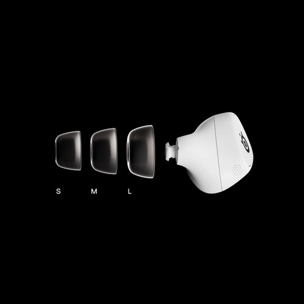 SteelSeries Arctis GameBuds In-Ear Gaming Headphones for PlayStation - White