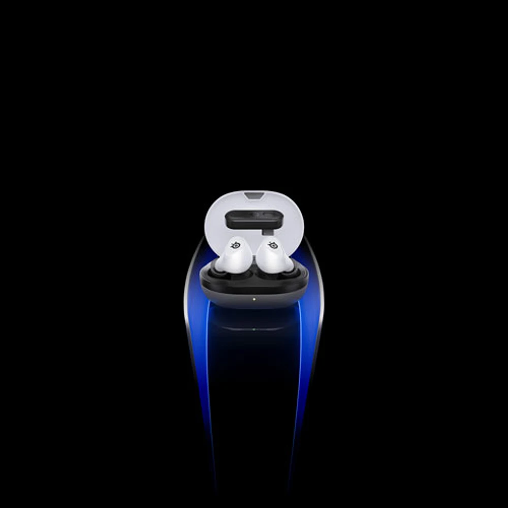 SteelSeries Arctis GameBuds In-Ear Gaming Headphones for PlayStation - White