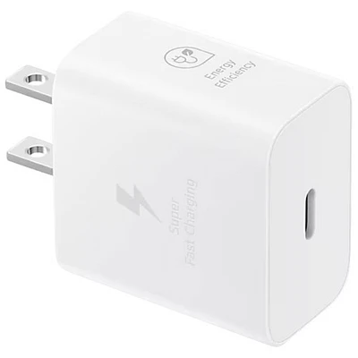 Samsung 25W USB-C Power Adapter (EP-T2510NWEGCA) - White