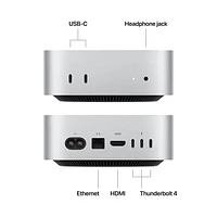 Apple Mac mini 512GB (MCYT4VC/A) Apple M4 10-Core CPU / 10-Core GPU / 24GB RAM Computer