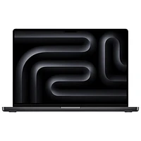 MacBook Pro de 16,2 po d'Apple (automne 2024) - Noir infini (M4 Max d'Apple/RAM Go/SSD 1 To