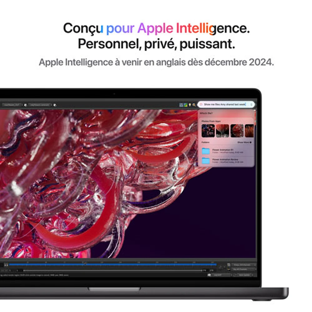 MacBook Pro de 14,2 po d'Apple (automne 2024) - Noir infini (M4 d'Apple/RAM Go/SSD 1 To