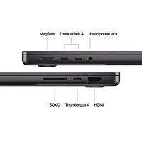 Apple MacBook Pro 14.2" (Fall 2024) - Space Black (Apple M4 / 16GB RAM / 1TB SSD) - English
