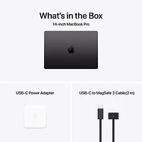 Apple MacBook Pro 14.2" (Fall 2024) - Space Black (Apple M4 / 16GB RAM / 1TB SSD) - English