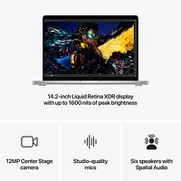 Apple MacBook Pro 14.2" (Fall 2024) - Silver (Apple M4 / 16GB RAM / 512GB SSD) - English