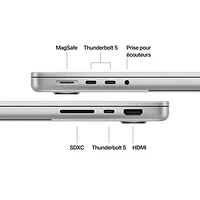 Apple MacBook Pro 14.2" (Fall 2024) - Silver (Apple M4 Pro / 24GB RAM / 512GB SSD) - English