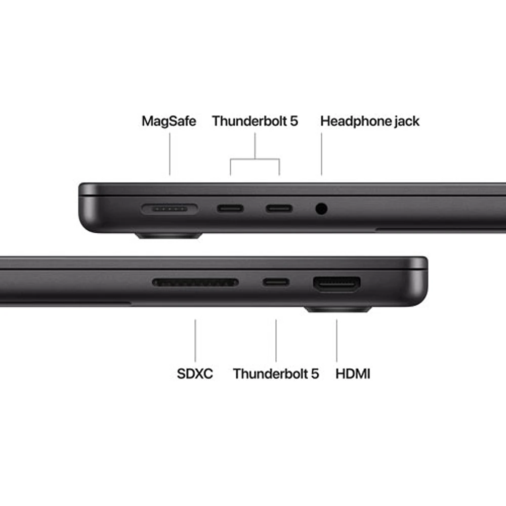 Apple MacBook Pro 14.2" (Fall 2024) - Space Black (Apple M4 Pro / 24GB RAM / 512GB SSD) - English