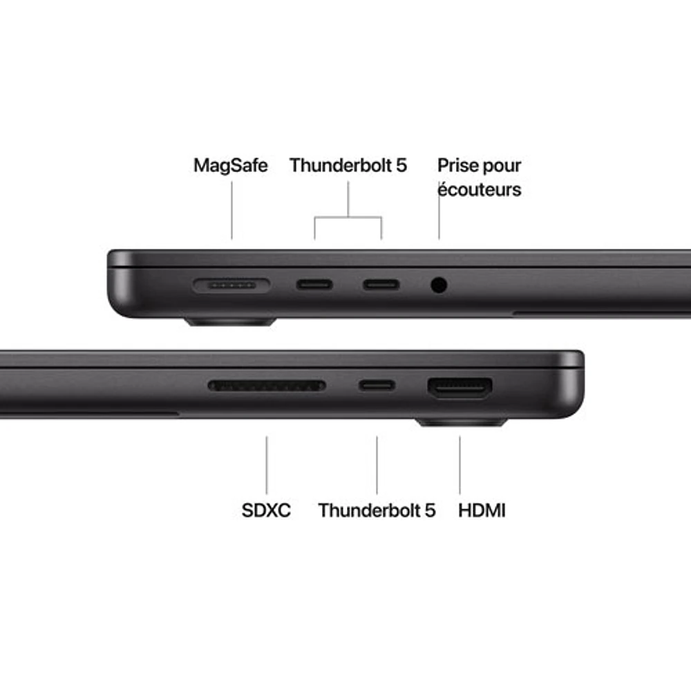 Apple MacBook Pro 14.2" (Fall 2024) - Space Black (Apple M4 Pro / 24GB RAM / 512GB SSD) - English