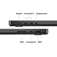 Apple MacBook Pro 14.2" (Fall 2024) - Space Black (Apple M4 Max / 36GB RAM / 1TB SSD) - English