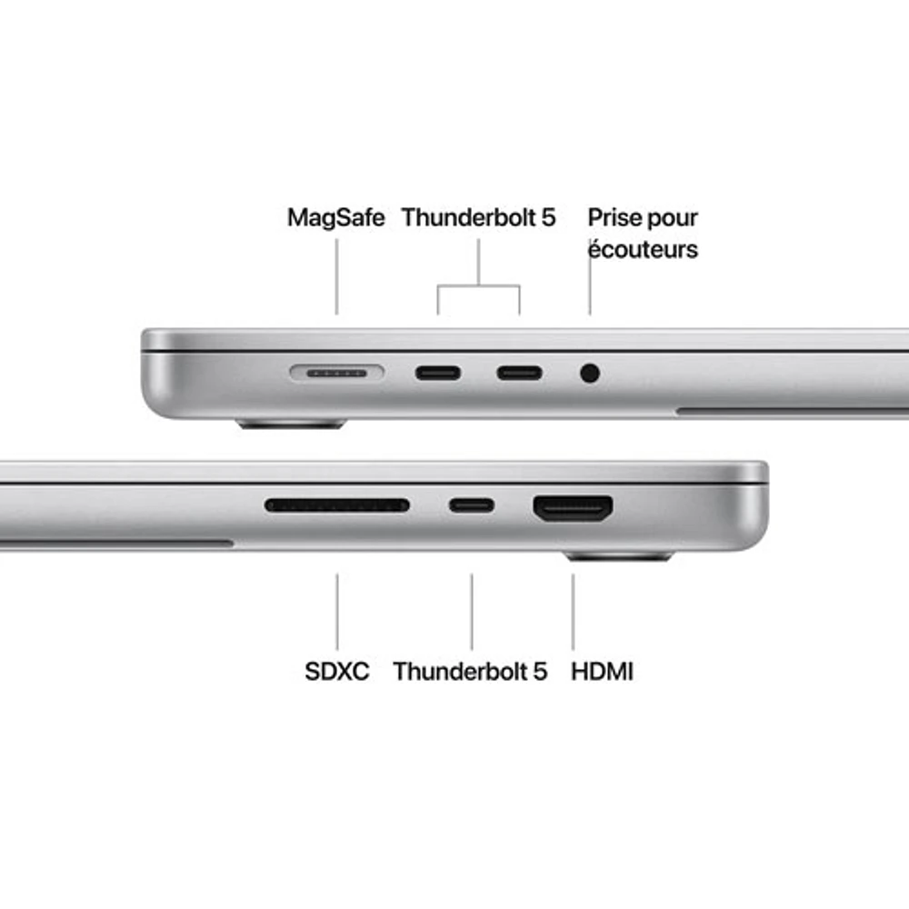 Apple MacBook Pro 16.2" (Fall 2024) - Silver (Apple M4 Max / 48GB RAM / 1TB SSD) - English