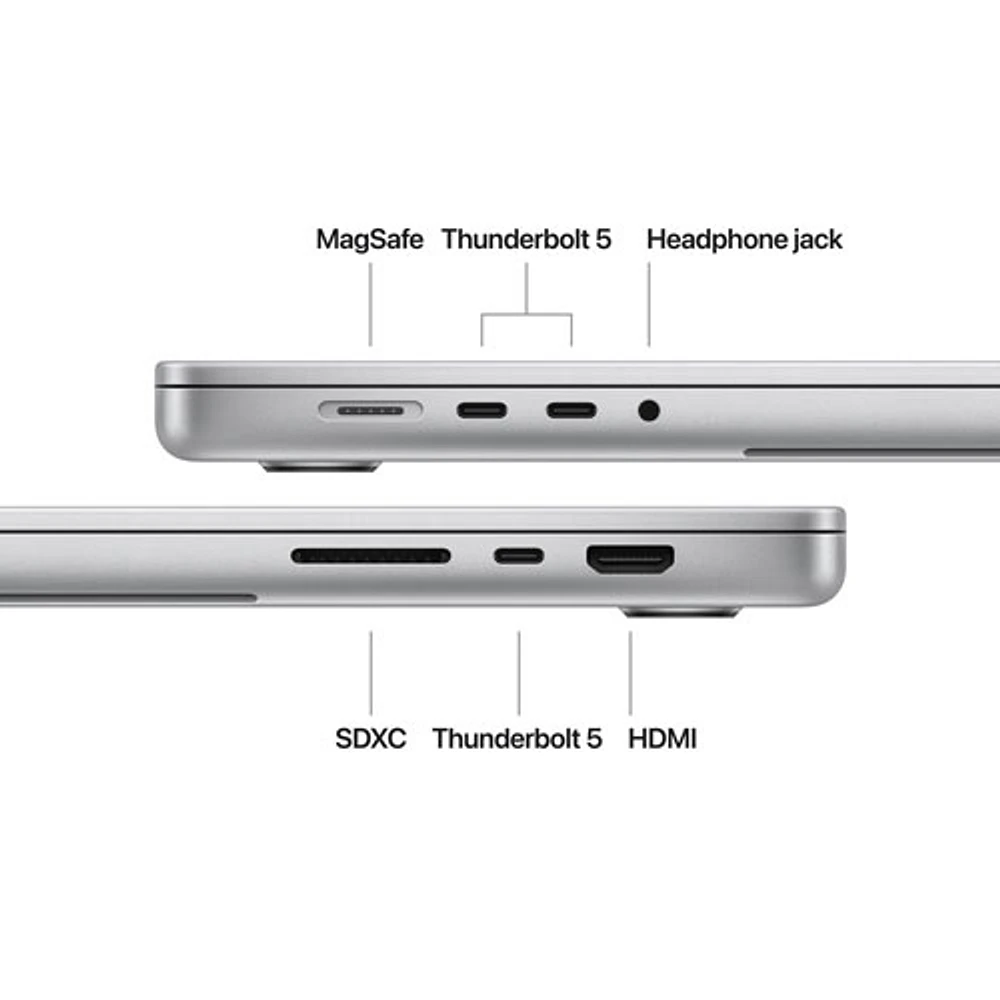 Apple MacBook Pro 16.2" (Fall 2024) - Silver (Apple M4 Max / 48GB RAM / 1TB SSD) - English