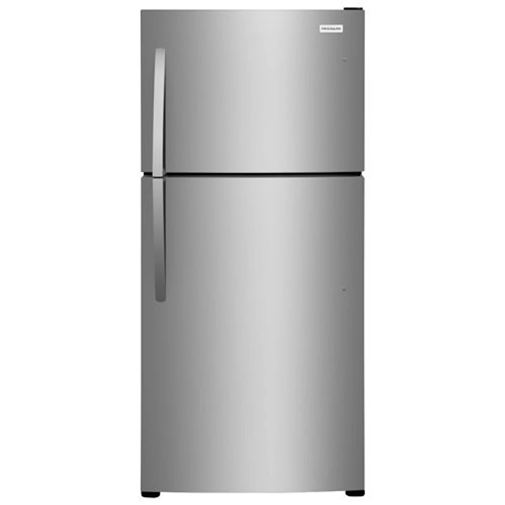 Open Box - Frigidaire 30" 20 Cu. Ft. Top Freezer Refrigerator (FFHT2022AS) - Stainless Steel - Scratch & Dent