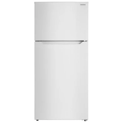 Open Box - Insignia 28" 14.2 Cu. Ft. Top Freezer Refrigerator (NS-RTM14WH5-C) - White - Scratch & Dent