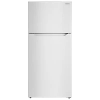 Open Box - Insignia 28" 14.2 Cu. Ft. Top Freezer Refrigerator (NS-RTM14WH5-C) - White - Scratch & Dent