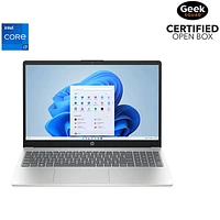 Open Box - HP 15.6" Laptop - Natural Silver (Intel Core i7 1255U/16GB RAM/1TB SSD/Windows 11)