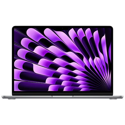 MacBook Air de 13,6 po avec Touch ID d'Apple (2022) - Gris cosmique (M2 d'Apple/RAM 16 Go/SSD 256 Go) - Français