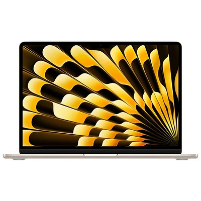 Apple MacBook Air 15.3" w/ Touch ID (Fall 2024) - Starlight (Apple M3 / 16GB RAM / 256GB SSD) - English