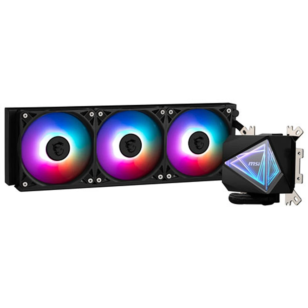 Système de refroidissement liquide 120 mm MAG CoreLiquid I360 de MSI - Noir