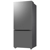 Samsung 28" 15 Cu. Ft. Bottom Freezer Refrigerator with Ice Dispenser (RB15DG6000SRAA) - Stainless Steel