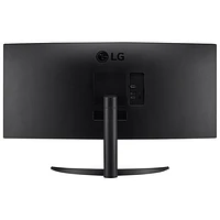 LG 34" 1440p WQHD 100Hz 5ms GTG Curved VA LED FreeSync Gaming Monitor (34WR50QK-B) - Black