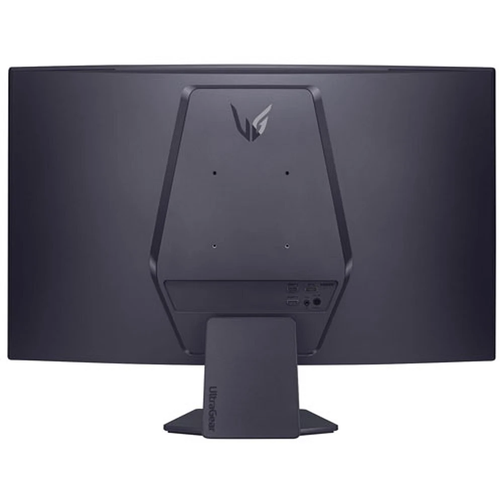 LG UltraGear 32" QHD 1440p 180Hz 1ms GTG Curved VA LED FreeSync Gaming Monitor (32GS60QX-B) - Purple Grey