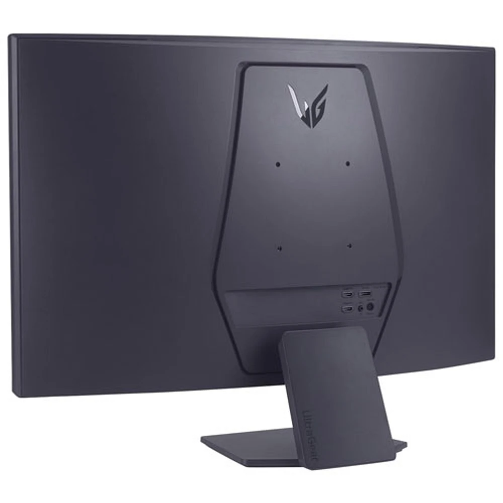LG UltraGear 32" QHD 1440p 180Hz 1ms GTG Curved VA LED FreeSync Gaming Monitor (32GS60QX-B) - Purple Grey