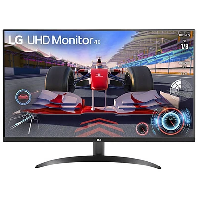Moniteur DEL AV UHD 4K GTG 4 ms 60 Hz UltraFine 31,5 po de LG (32UR500K-B) - Noir