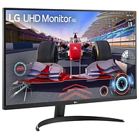 Moniteur DEL AV UHD 4K GTG 4 ms 60 Hz UltraFine 31,5 po de LG (32UR500K-B) - Noir