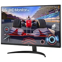 Moniteur DEL AV UHD 4K GTG 4 ms 60 Hz UltraFine 31,5 po de LG (32UR500K-B) - Noir