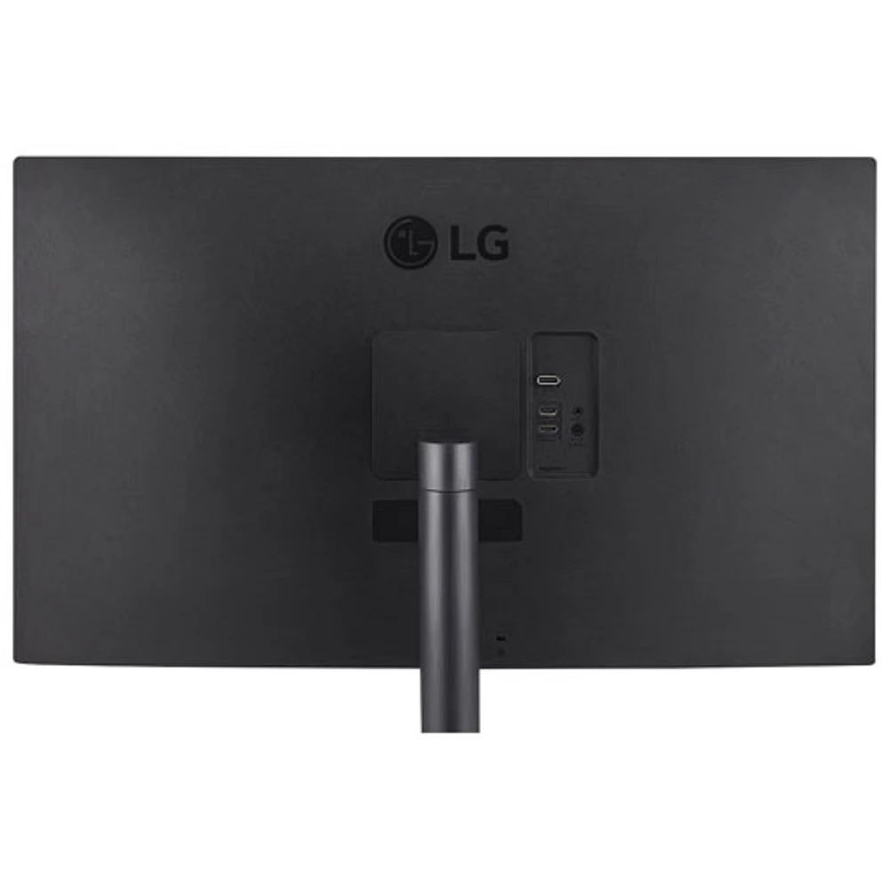 Moniteur DEL AV UHD 4K GTG 4 ms 60 Hz UltraFine 31,5 po de LG (32UR500K-B) - Noir