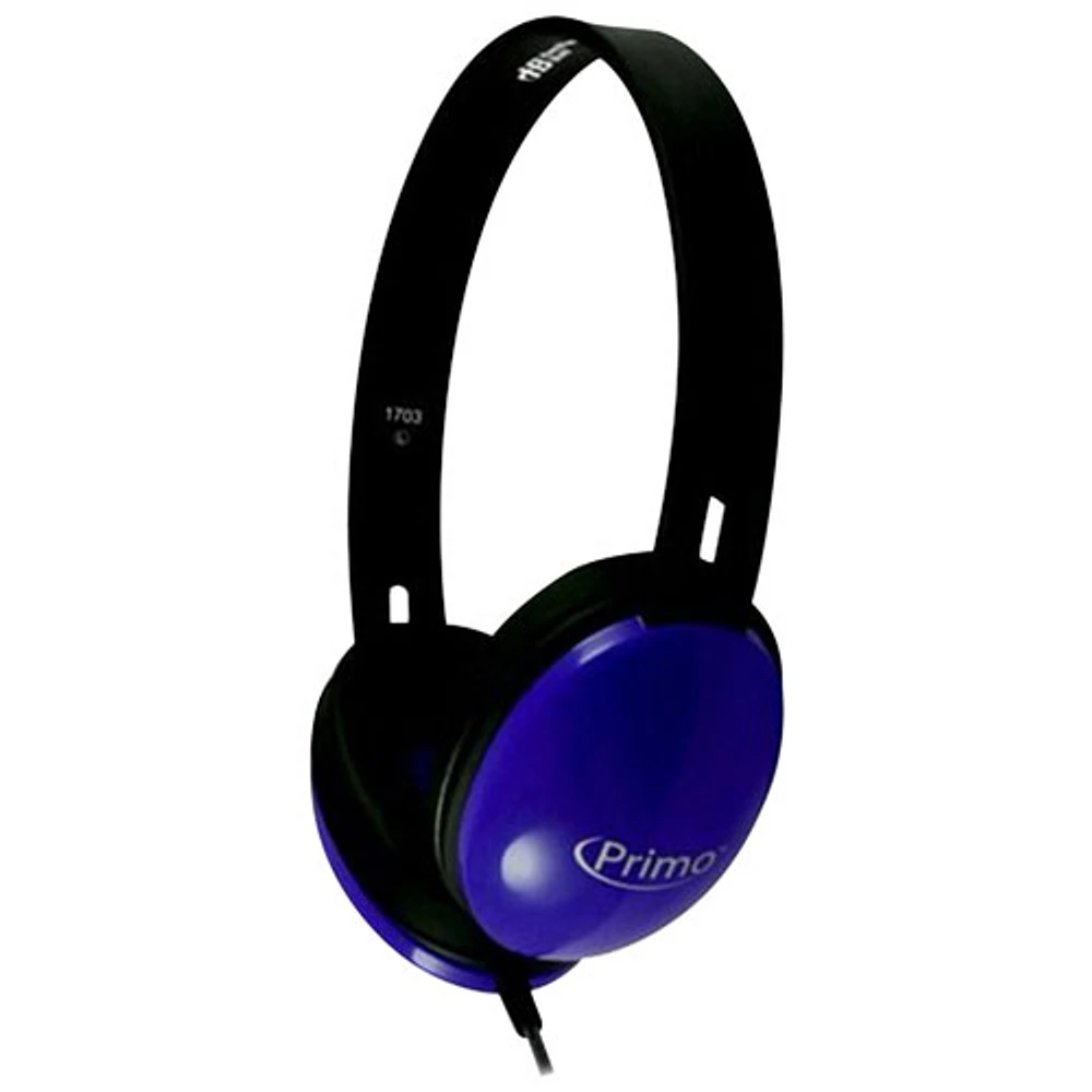 Casque d'écoute supra-auriculaire Primo de HamiltonBuhl (PRM100) - Bleu