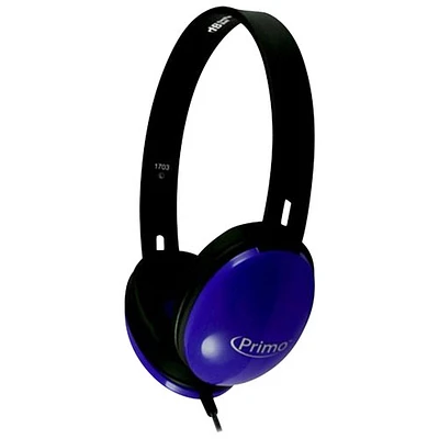 Casque d'écoute supra-auriculaire Primo de HamiltonBuhl (PRM100) - Bleu