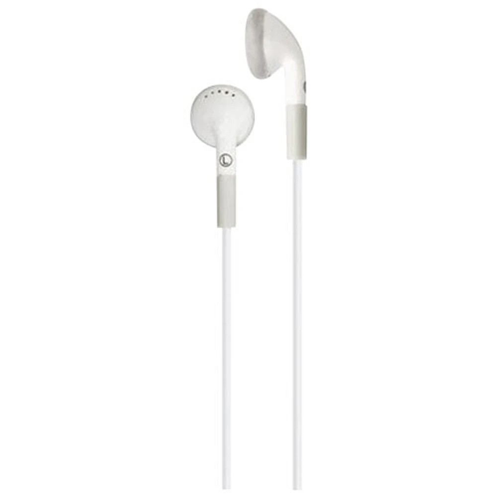 HamiltonBuhl Earbuds with Microphone (ISD-EBA) - White
