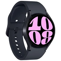 Koodo Samsung Galaxy Watch6 40mm LTE Smartwatch with Heart Rate Monitor - Graphite - Monthly Tab Payment