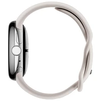 Koodo - Pixel Watch 2 LTE de 40 mm de Google avec boîtier en aluminium argenté et bracelet sport porcelaine - Paiement Balance mensuel